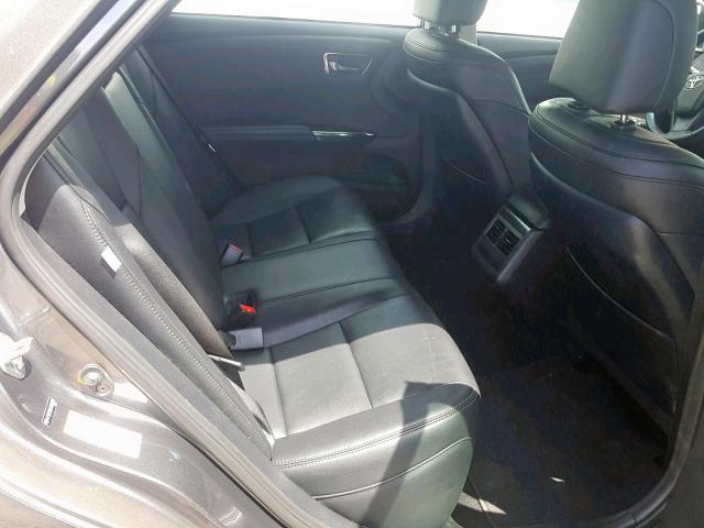 4T1BK1EB2JU284899 - 2018 TOYOTA AVALON XLE GRAY photo 6