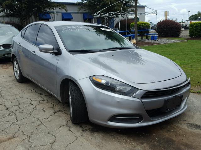 1C3CDFBB3GD689445 - 2016 DODGE DART SXT SILVER photo 1