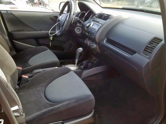 JHMGD38637S809857 - 2007 HONDA FIT S 黑色 照片 5