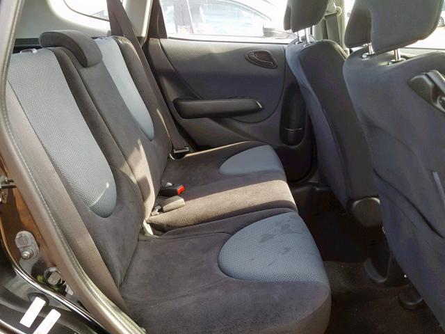 JHMGD38637S809857 - 2007 HONDA FIT S 黑色 照片 6