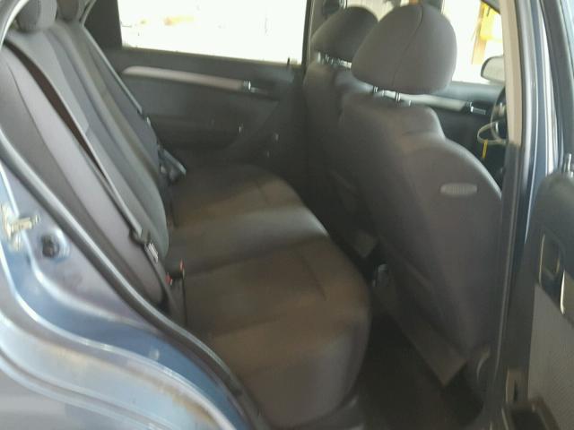 KL1TD56637B162446 - 2007 CHEVROLET AVEO BASE Mavi foto 6