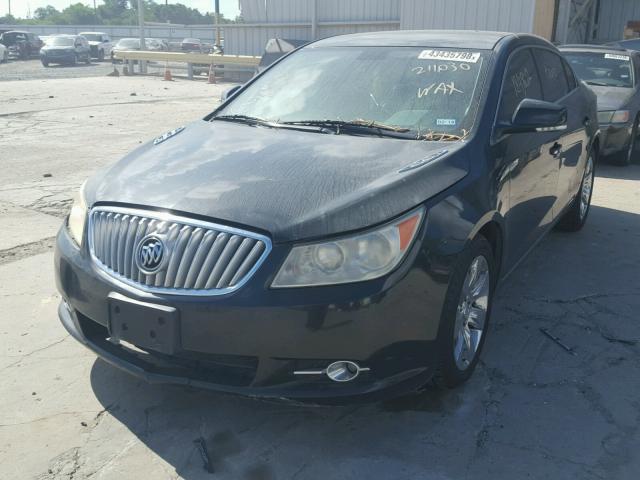 1G4GC5EG6AF211030 - 2010 BUICK LACROSSE C BLACK photo 2