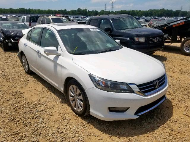 1HGCR2F80FA031782 - 2015 HONDA ACCORD EXL WHITE photo 1