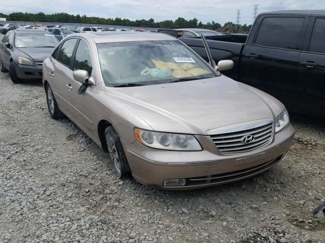 KMHFC46F97A211928 - 2007 HYUNDAI AZERA SE GOLD photo 1