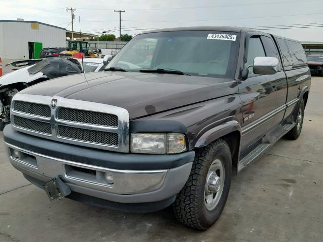 3B7KC23DXVM544519 - 1997 DODGE RAM 2500 BROWN photo 2