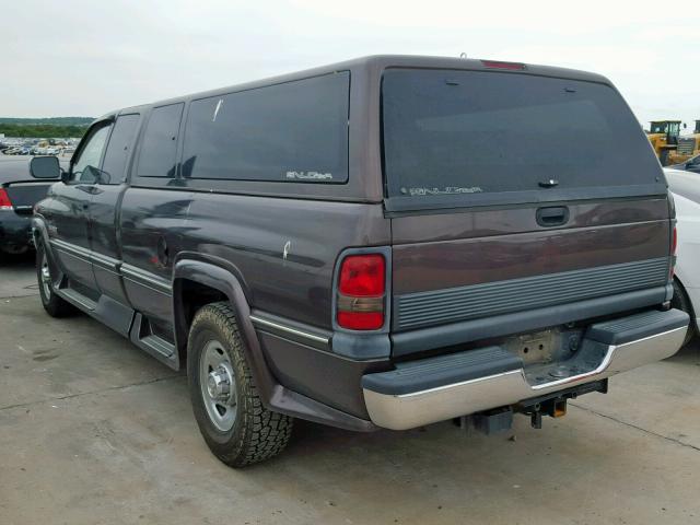 3B7KC23DXVM544519 - 1997 DODGE RAM 2500 BROWN photo 3