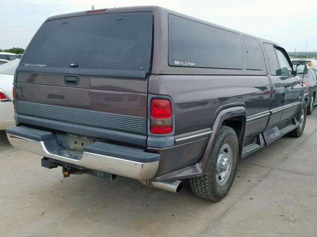 3B7KC23DXVM544519 - 1997 DODGE RAM 2500 BROWN photo 4