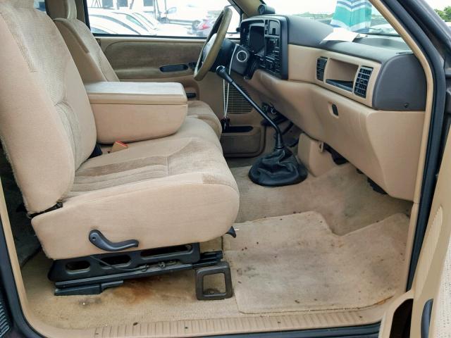 3B7KC23DXVM544519 - 1997 DODGE RAM 2500 BROWN photo 5