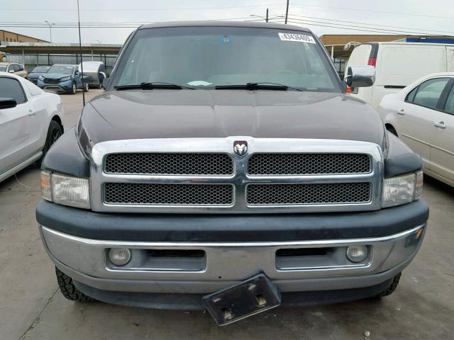 3B7KC23DXVM544519 - 1997 DODGE RAM 2500 BROWN photo 9