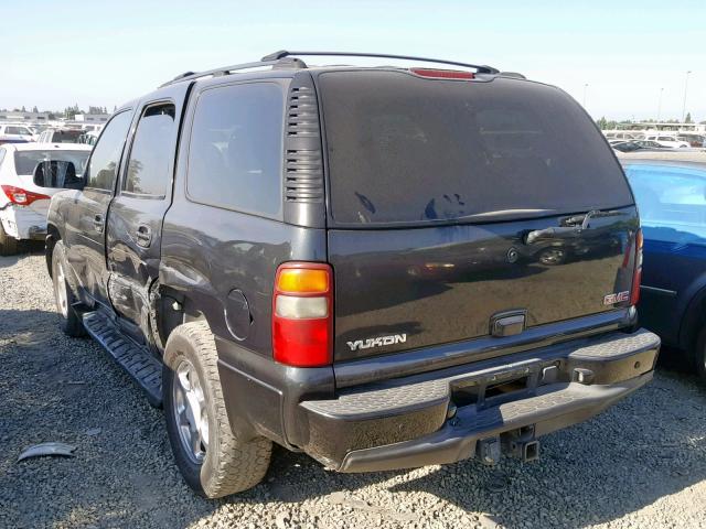 1GKEK63U83J199660 - 2003 GMC YUKON DENA CHARCOAL photo 3