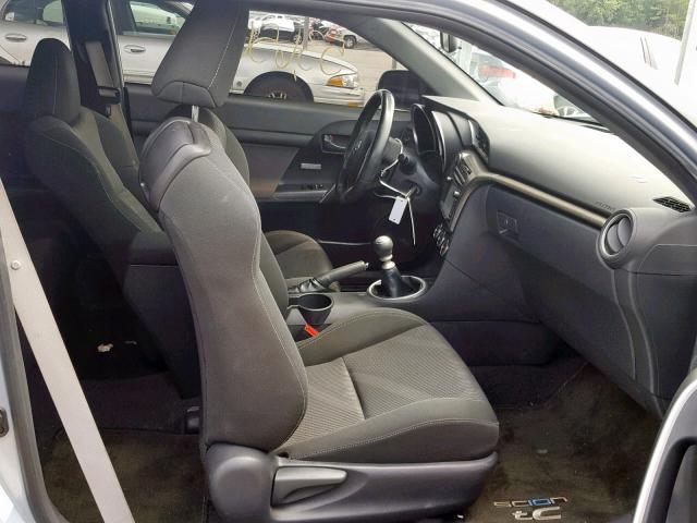 JTKJF5C78E3076315 - 2014 TOYOTA SCION TC ვერცხლისფერი ფოტო 5