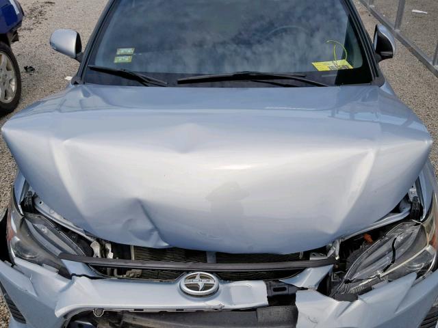JTKJF5C78E3076315 - 2014 TOYOTA SCION TC ვერცხლისფერი ფოტო 7