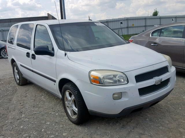 1GNDV23128D160783 - 2008 CHEVROLET UPLANDER L WHITE photo 1