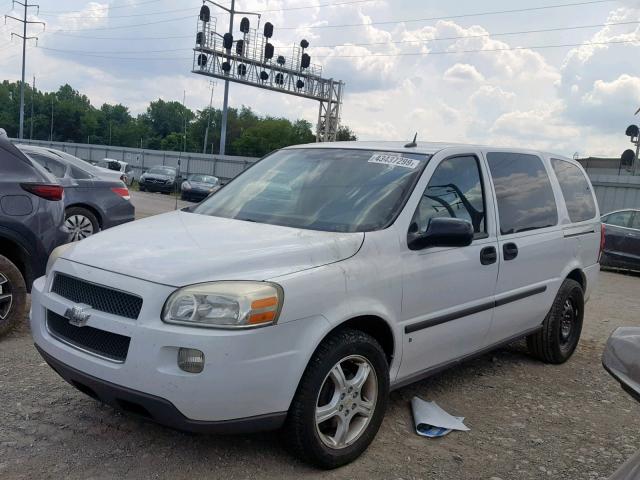 1GNDV23128D160783 - 2008 CHEVROLET UPLANDER L 白色 照片 2