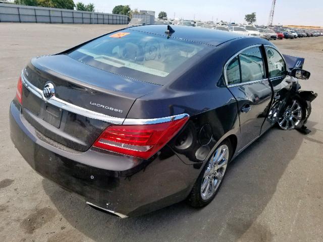 1G4GD5G33EF166223 - 2014 BUICK LACROSSE P BROWN photo 4