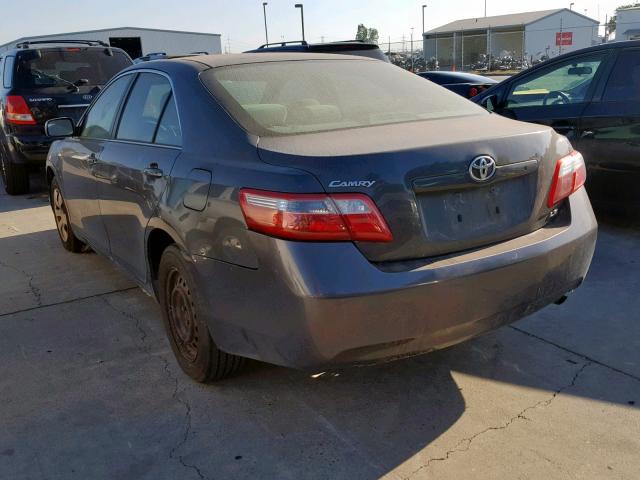 4T1BE46K07U120857 - 2007 TOYOTA CAMRY NEW GRAY photo 3