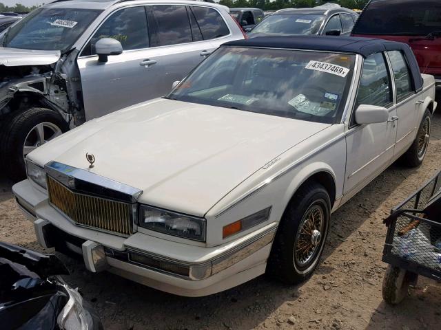 1G6KS5159JU811982 - 1988 CADILLAC SEVILLE BEIGE photo 2