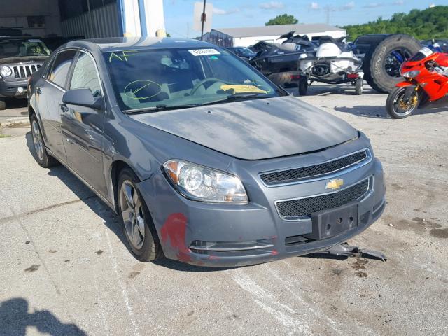 1G1ZH57B594259408 - 2009 CHEVROLET MALIBU 1LT GRAY photo 1