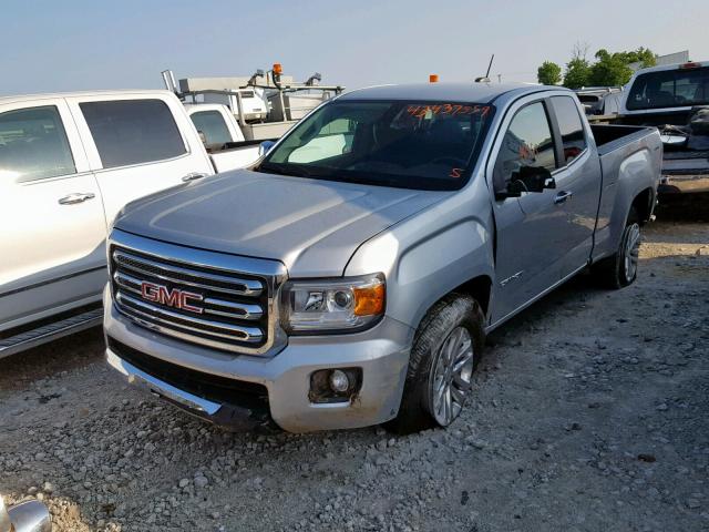 1GTH6DE3XG1273544 - 2016 GMC CANYON SLT GRAY photo 2