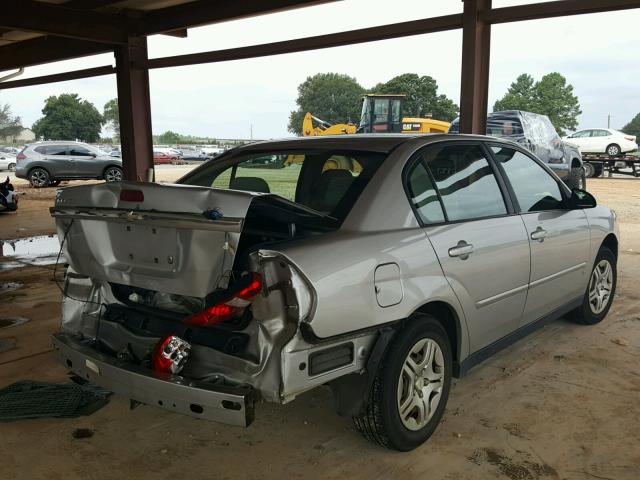 1G1ZS58F98F130657 - 2008 CHEVROLET MALIBU LS SILVER photo 4
