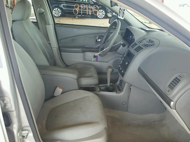 1G1ZS58F98F130657 - 2008 CHEVROLET MALIBU LS SILVER photo 5