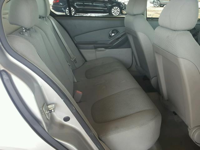 1G1ZS58F98F130657 - 2008 CHEVROLET MALIBU LS SILVER photo 6