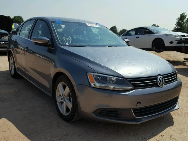 3VWLL7AJ9EM294424 - 2014 VOLKSWAGEN JETTA TDI CHARCOAL photo 1