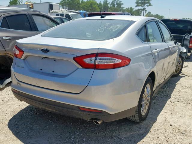 1FA6P0G73G5102324 - 2016 FORD FUSION S SILVER photo 4