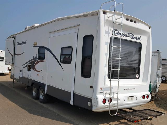 5L4FR352971031627 - 2007 PILG 5TH WHEEL WHITE photo 3