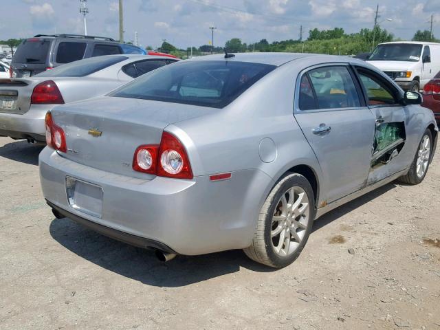 1G1ZK57709F131689 - 2009 CHEVROLET MALIBU LTZ ვერცხლისფერი ფოტო 4