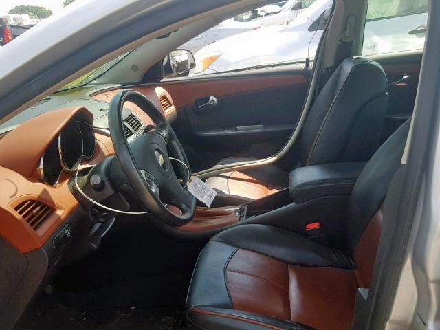 1G1ZK57709F131689 - 2009 CHEVROLET MALIBU LTZ ვერცხლისფერი ფოტო 5
