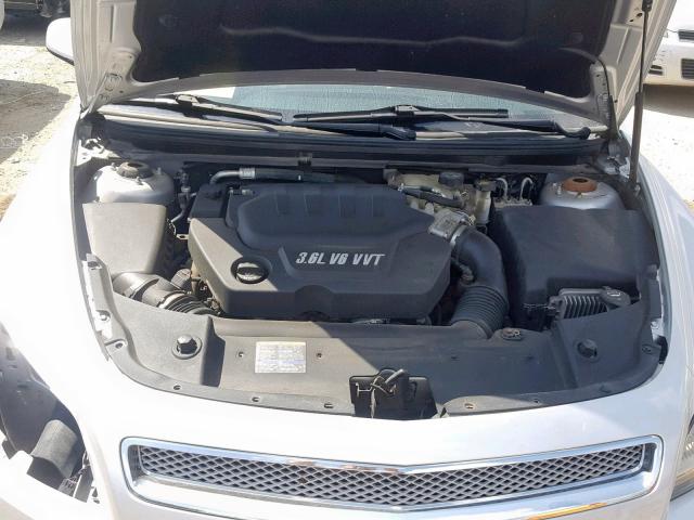 1G1ZK57709F131689 - 2009 CHEVROLET MALIBU LTZ ვერცხლისფერი ფოტო 7