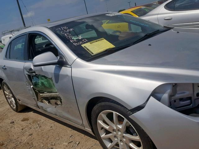 1G1ZK57709F131689 - 2009 CHEVROLET MALIBU LTZ ვერცხლისფერი ფოტო 9