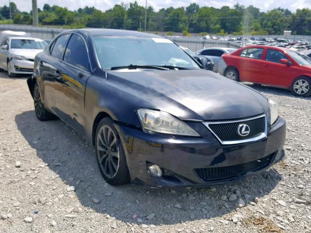 JTHCK262072014828 - 2007 LEXUS IS 250 BLACK photo 1