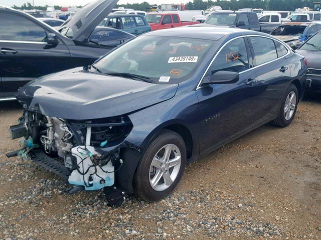 1G1ZB5ST5KF131679 - 2019 CHEVROLET MALIBU LS GRAY photo 2