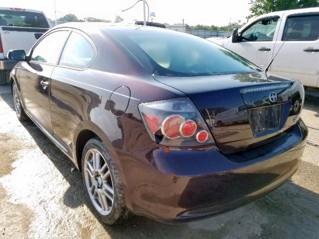 JTKDE167890299210 - 2009 TOYOTA SCION TC იასამნისფერი ფოტო 3