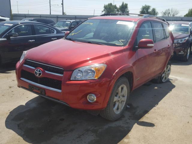 2T3DF4DV4BW121321 - 2011 TOYOTA RAV4 LIMIT RED photo 2