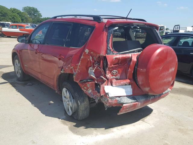 2T3DF4DV4BW121321 - 2011 TOYOTA RAV4 LIMIT RED photo 3