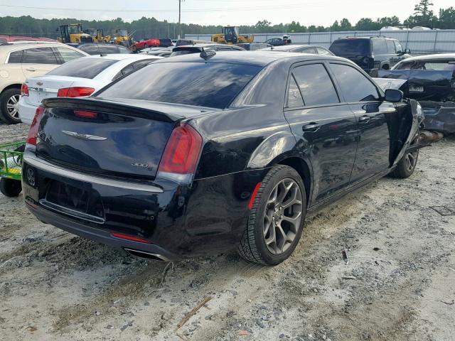 2C3CCABT5GH273530 - 2016 CHRYSLER 300 S BLACK photo 4