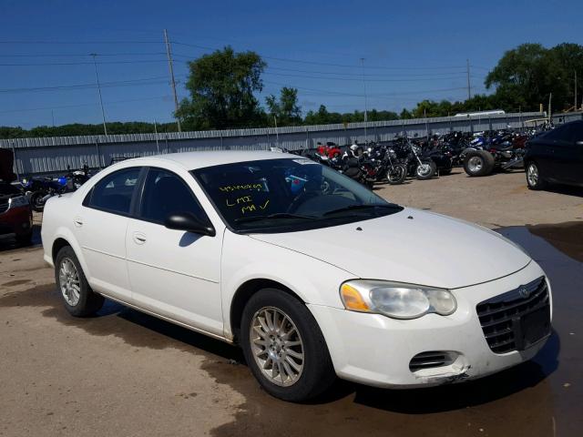 1C3EL56R85N677831 - 2005 CHRYSLER SEBRING TO WHITE photo 1