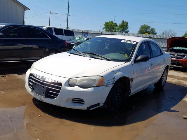 1C3EL56R85N677831 - 2005 CHRYSLER SEBRING TO WHITE photo 2