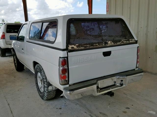 1N6SD11S9SC377895 - 1995 NISSAN TRUCK E/XE WHITE photo 3