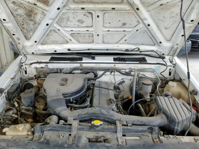 1N6SD11S9SC377895 - 1995 NISSAN TRUCK E/XE WHITE photo 7