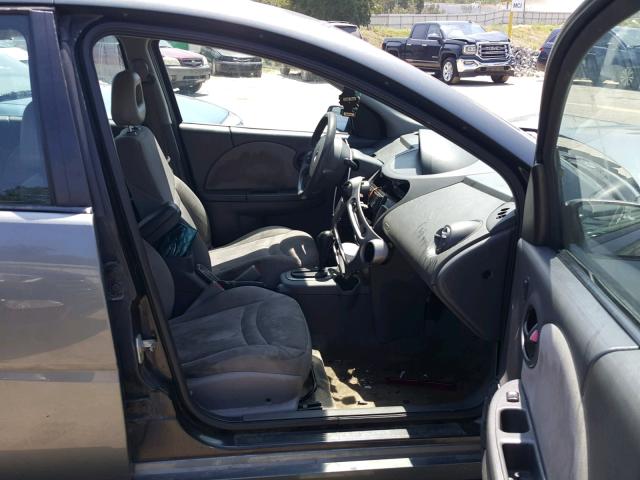 1G8AJ52F24Z222454 - 2004 SATURN ION LEVEL SILVER photo 5