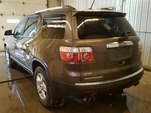 1GKKVPED9CJ194884 - 2012 GMC ACADIA SLE BROWN photo 3