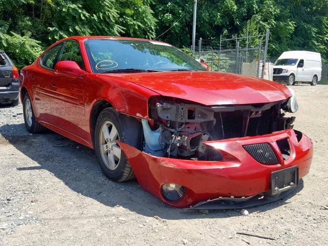 2G2WP552971170776 - 2007 PONTIAC GRAND PRIX RED photo 1