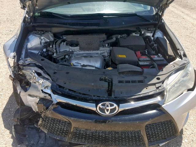 4T1BF1FK6FU018683 - 2015 TOYOTA CAMRY LE SILVER photo 7