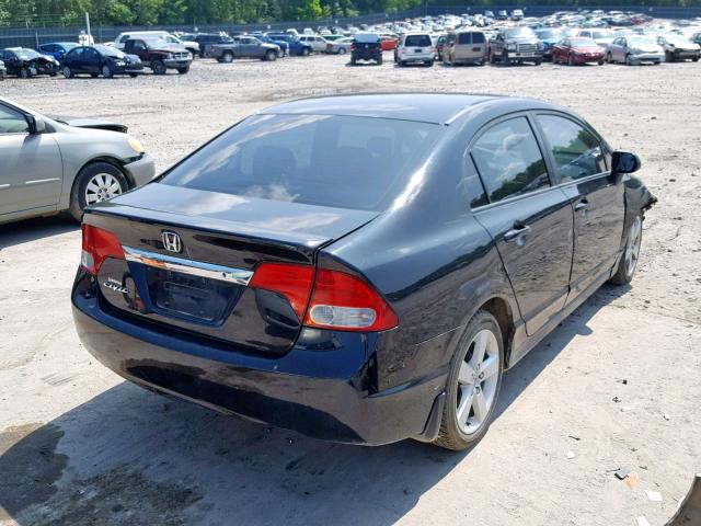 19XFA1F61AE008514 - 2010 HONDA CIVIC LX-S შავი ფოტო 4