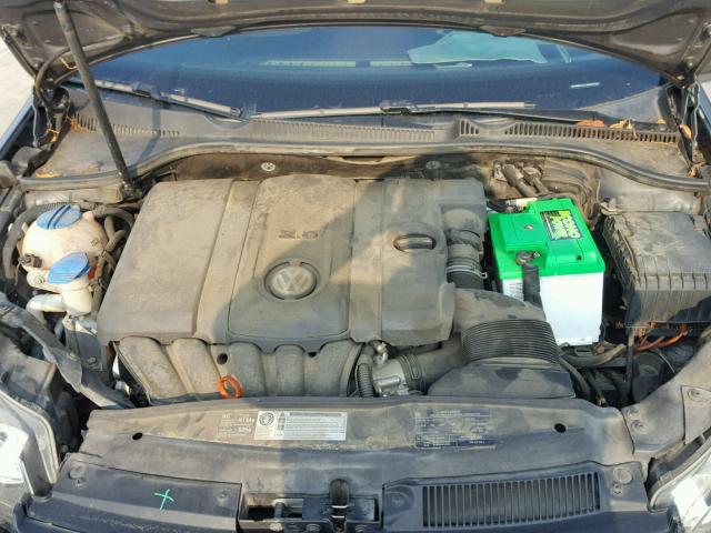 WVWBA7AJ1BW094587 - 2011 VOLKSWAGEN GOLF 灰色 照片 7