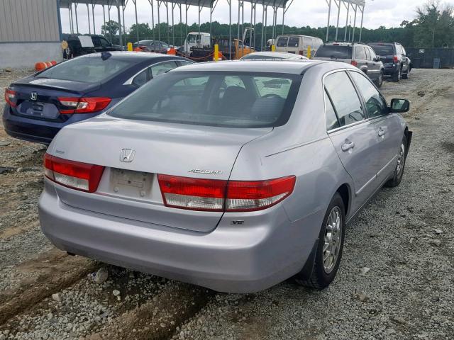 1HGCM66343A024839 - 2003 HONDA ACCORD LX SILVER photo 4